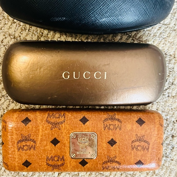 Bundle of 3 Designer Sunglass Cases - Gucci, MCM & Salvatore Ferragamo - Picture 11 of 13